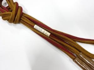 未使用品　正絹　撚り房　手組帯締め